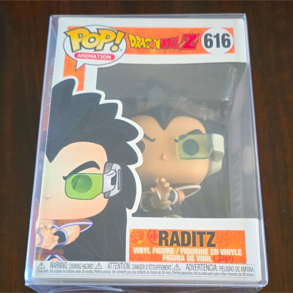 Funko Pop! Animation Dragon Ball Z Raditz #616 Vinyl Figure Toei Animation